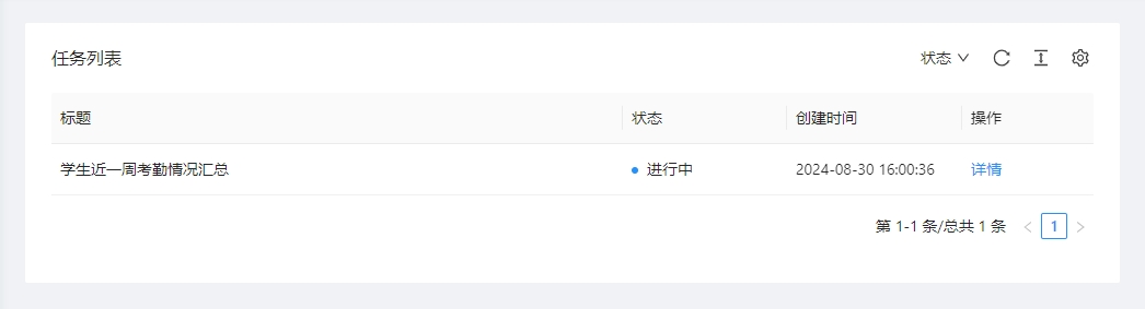 任务列表