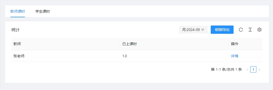 教师课时